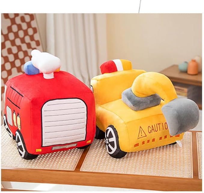 Stuffed Car Plush Pillow Toy CuteTractor