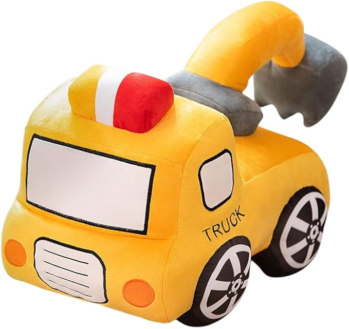 Stuffed Car Plush Pillow Toy CuteTractor