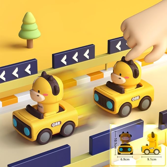 Push Go Friction Vehicle Toy for Kids Boys.