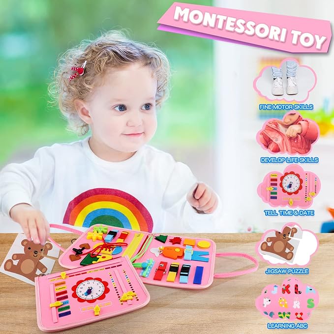 Educational Activity Developing Sensory Board for Basic Dress