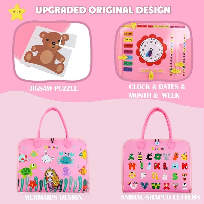Educational Activity Developing Sensory Board for Basic Dress