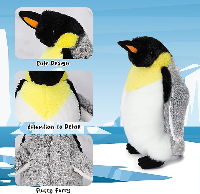 Soft Fluffy Like Real Penguin Hugging Toy
