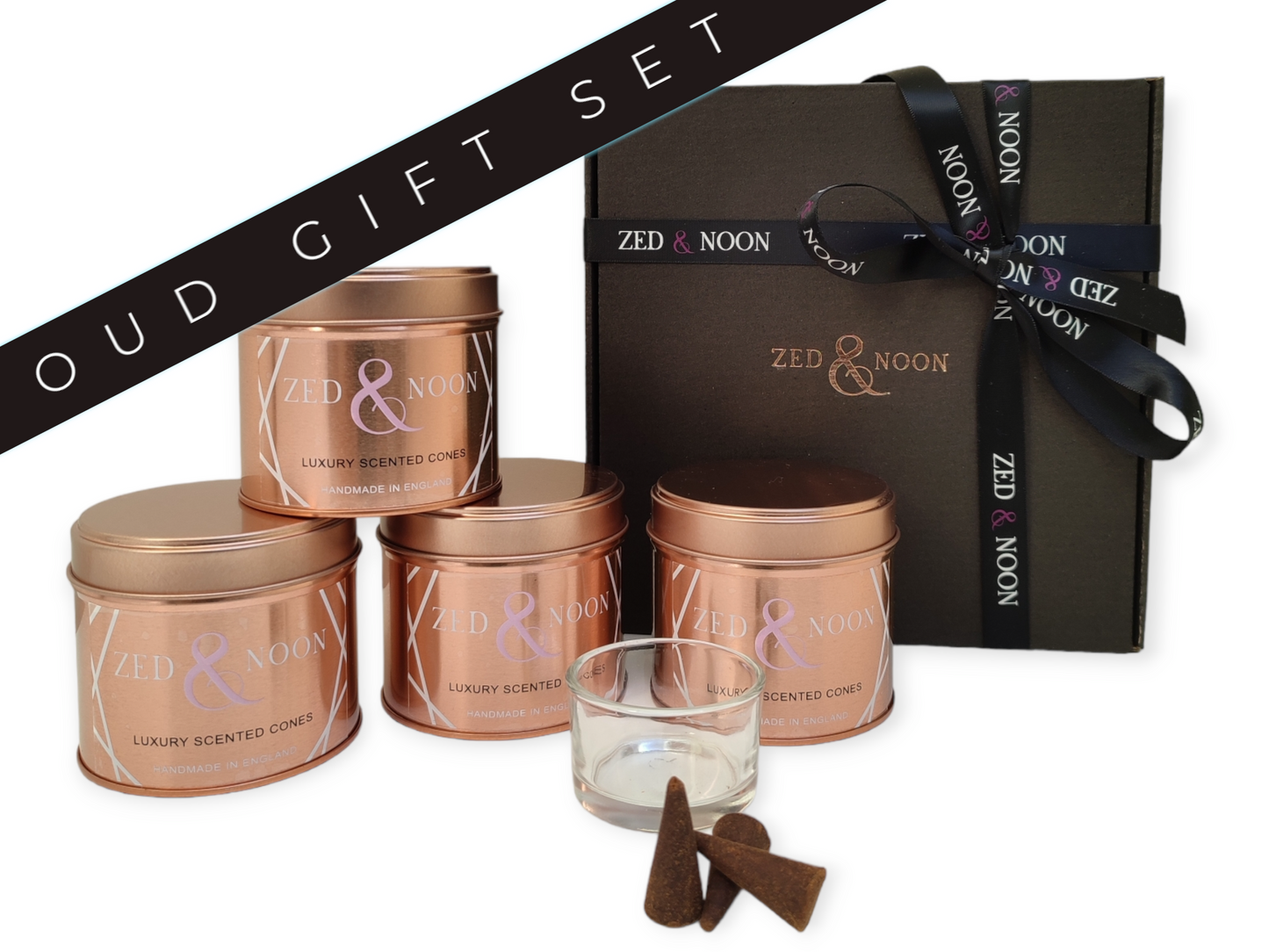 Luxury Oud Gift Set Handmade Home Incense Box