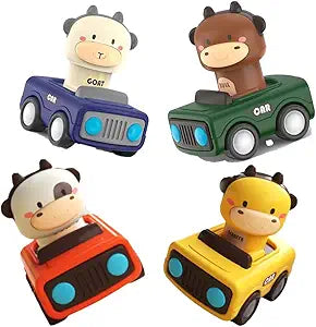 Push Go Friction Vehicle Toy for Kids Boys.