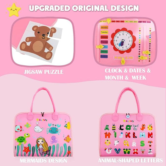 Educational Activity Developing Sensory Board for Basic Dress