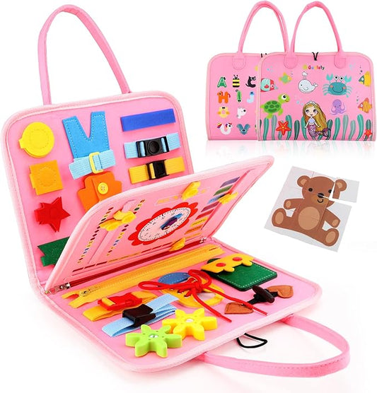 Educational Activity Developing Sensory Board for Basic Dress