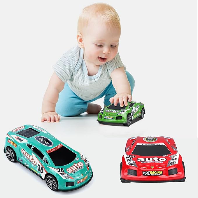 Push and Go Pull Back Trucks Wind up Race Car
