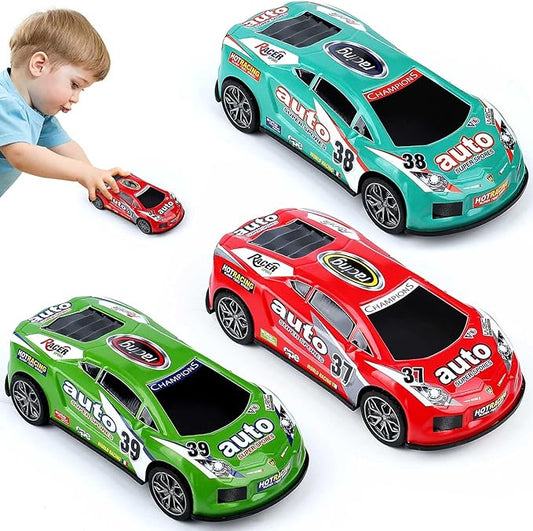 Push and Go Pull Back Trucks Wind up Race Car