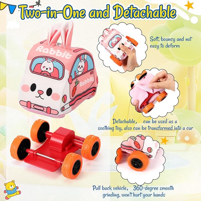 Soft Baby Toy Set Soft Vehicles Toys for Kids
