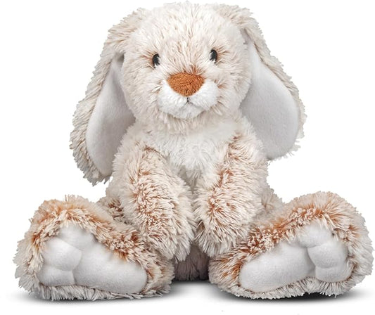 Stuffed Animal Plushie with Big Feet, Floppy Ears