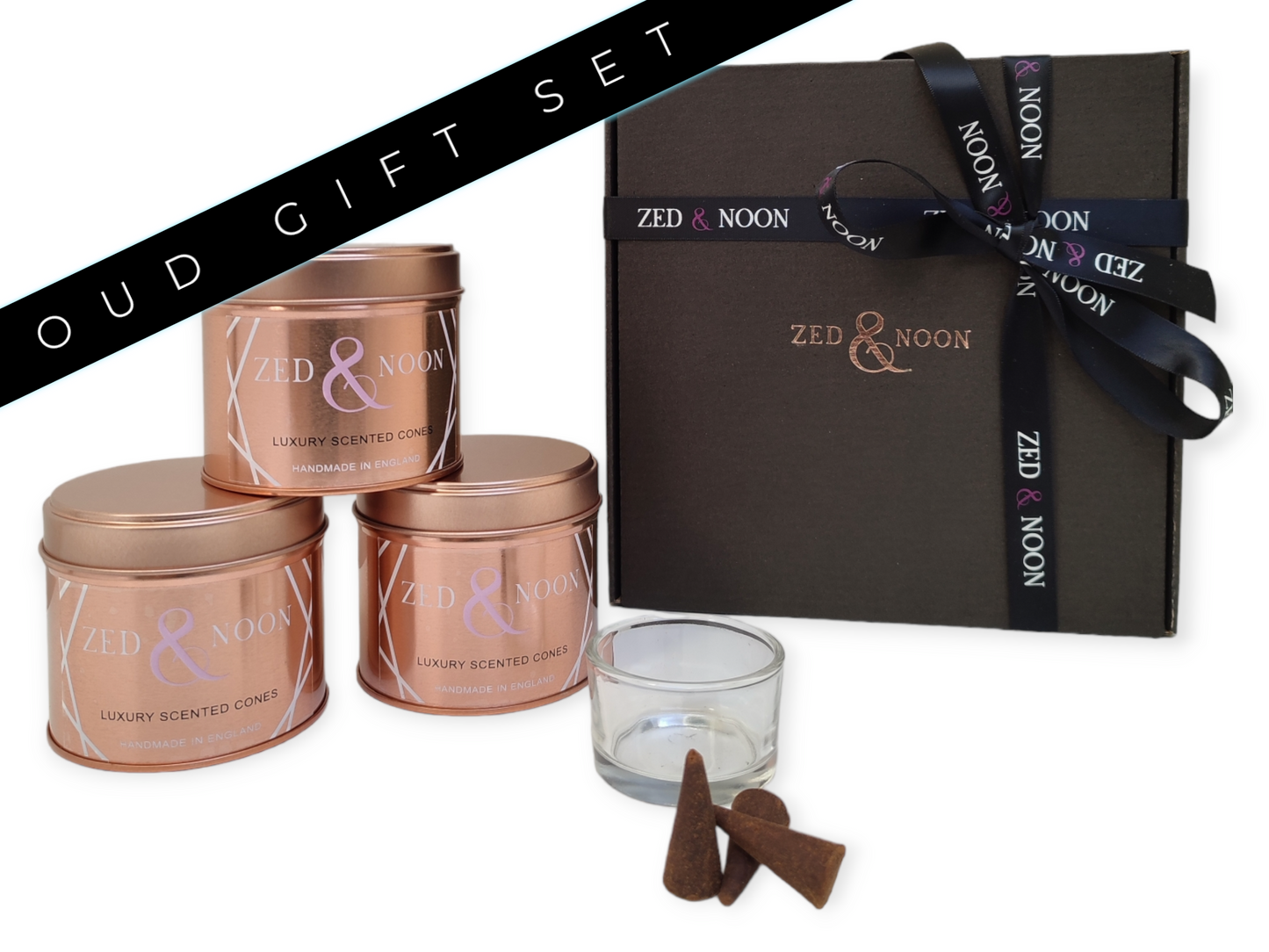 Luxury Oud Gift Set Handmade Home Incense Box