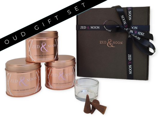 Luxury Oud Gift Set Handmade Home Incense Box